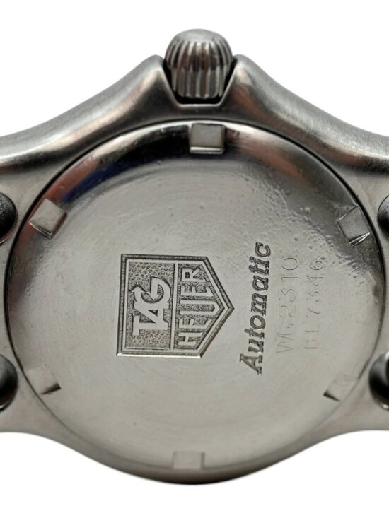 Tag Heuer 29mm Ladies Automatic SEL Link Silver Dial Swiss SS Watch Ref: WG2310!
